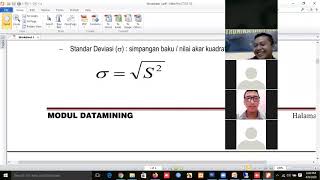 Pertemuan ke 3  Fungsi Diskripsi dalam Data Mining