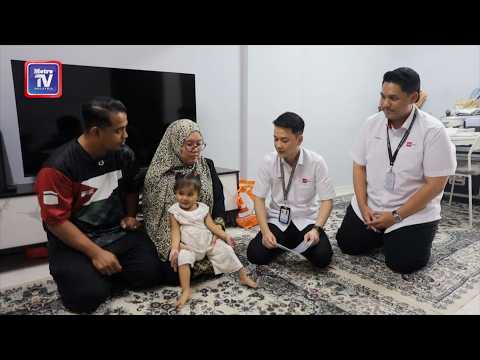 Adik Aafiyah terima bantuan Tabung Kemanusiaan Media Prima-NSTP
