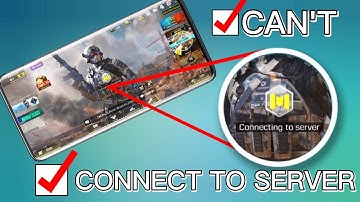 How To Fix Can not connect server Error in Call Of Duty Mobile | Fix COD Server Issue