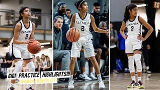 Kobe's Daughter, Gianna Bryant Highlights! (Practice)