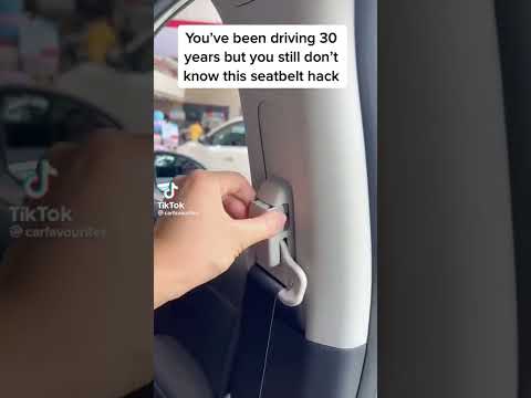 You’ve Been Driving For Years But Don’t Know You Could Adjust Your Seatbelt Like This
