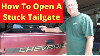 How To Open A Stuck  Tailgate