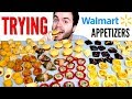 EPIC Walmart Appetizers Taste Test! - Trying Walmart Frozen Food!