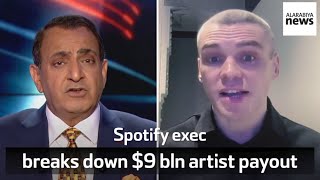 Spotify Exec Breaks Down The $9 Billion Artist Payout And The Future Of AI In Music With Riz Khan