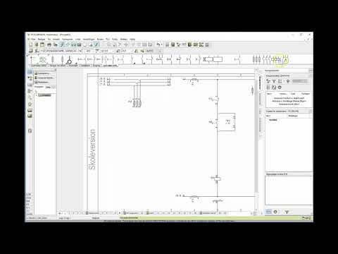 PC Schematic Tegne hovedstrømsskjema
