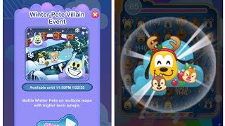 Game: Disney Emoji Blitz - Holiday Pluto Plays the Winter Pete Villain Event screenshot 3