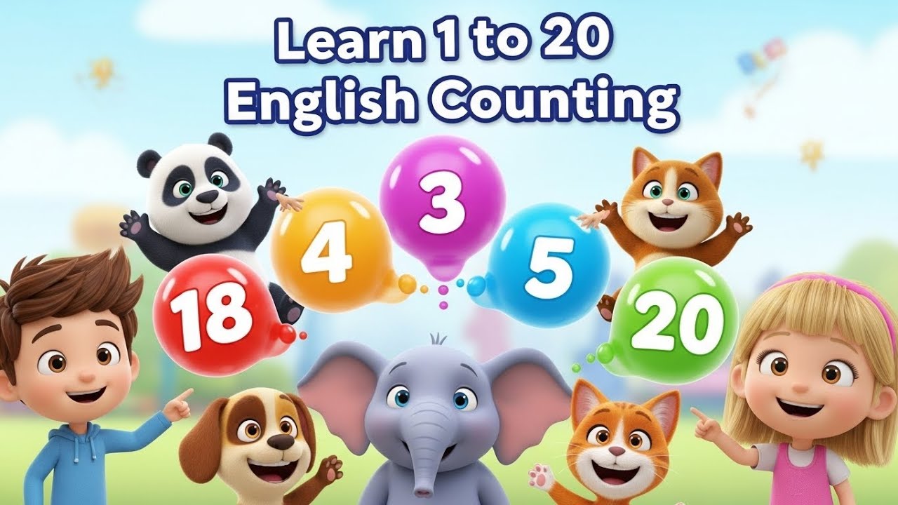 Number names  | Number spelling | Learn Numbers | Numbers 1 to 2 | 
