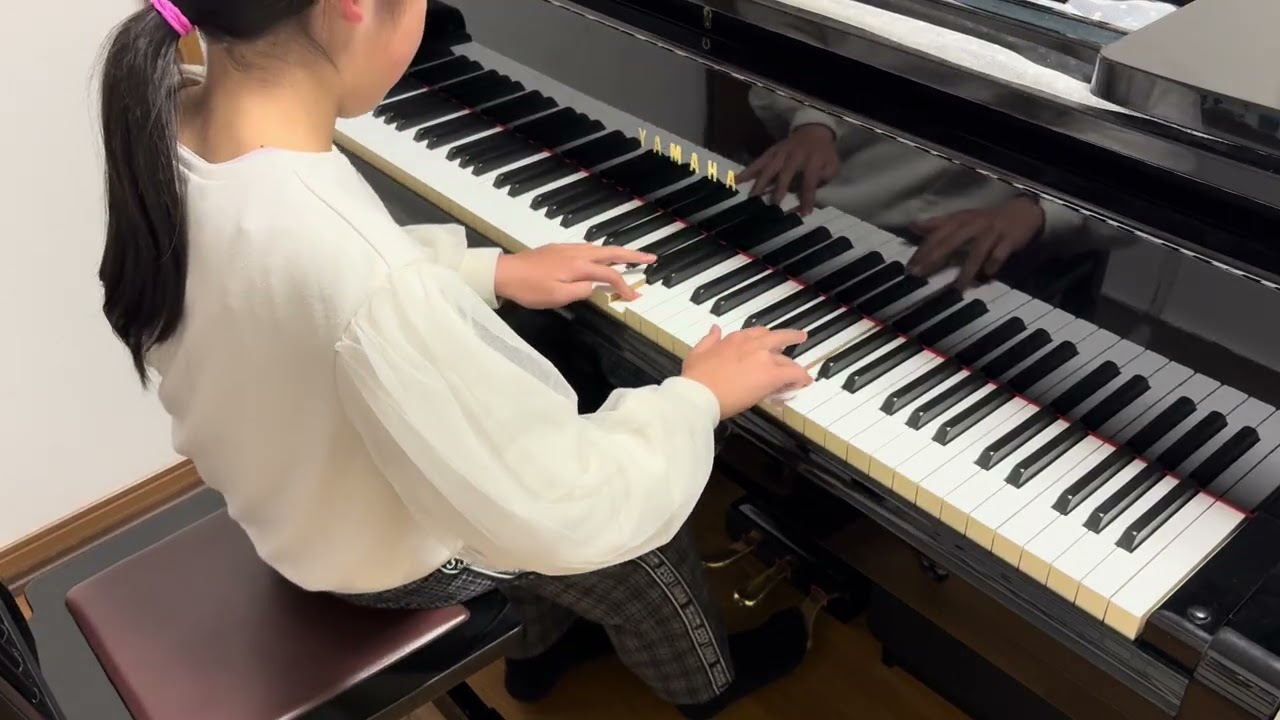 4年生合唱曲『いつだって！』伴奏　次女10歳　練習期間20日