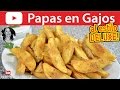 PAPAS EN GAJOS | PATATAS DELUXE | Vicky Receta Facil