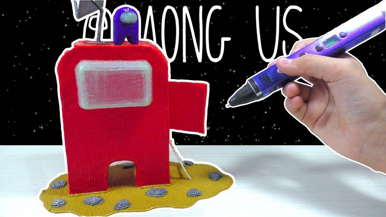 Как рисовать 3д ручкой видео