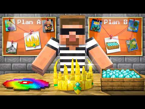 I Became a CHOR to Steal the RAREST ITEMS in Minecraft!