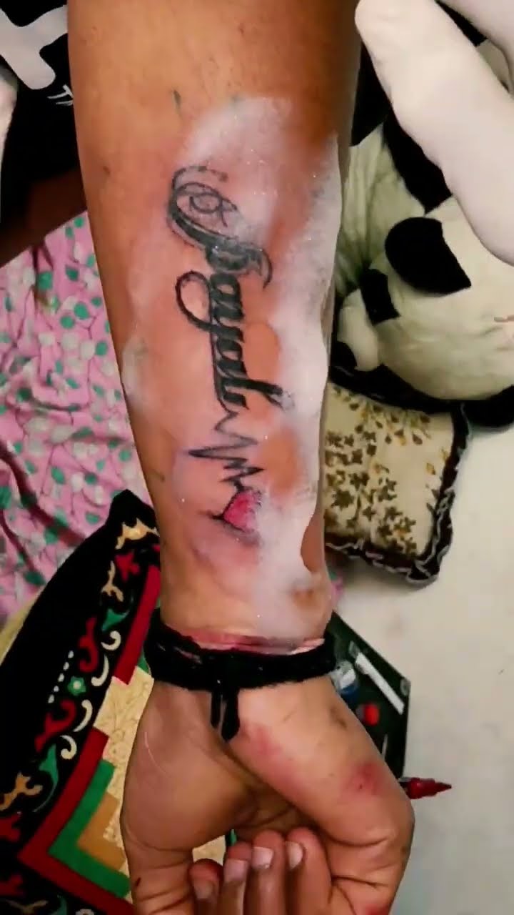 Payal name tattoo #youtubeshorts #temporarytattoo #shortsviral  #tattooartist #artistbyheart - YouTube