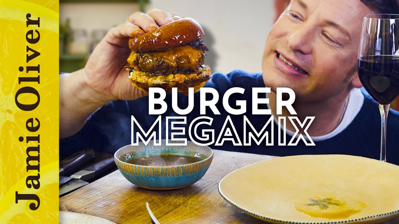 ⁣Burger Megamix | Jamie Oliver