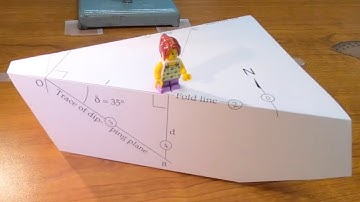 Structural Geology: Orthographic: Apparent Dip: Example 1.1