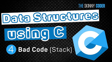 Data Structures using C #4 - Stack (using a Static Array)
