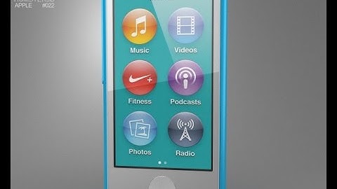 3D Model Apple iPod nano 5th generation 2012 at 3DExport.com