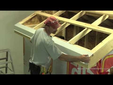 How To Build A Shed - Part 4 Installing Sheet Metal Roof - Free Online ...