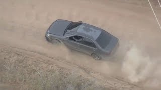 Very slow speed pursuit of suspected DUI driver