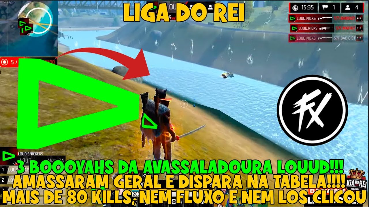 3 BOOOOOYAHS DA AVASSALADOURA LOUUUD!! AMASSARAM GERAL COM MAIS DE 80 KILLS HOJE NA LIGA DO REI