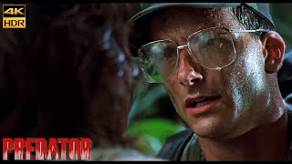 Predator 1987 Hawkins Death Scene Movie Clip - 4K UHD HDR John McTiernan