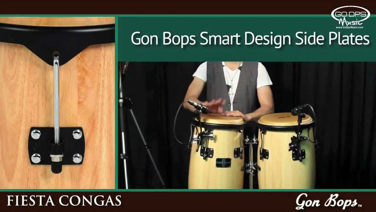 Gon Bops Fiesta Series Congas played by Luisito Quintero YouTube