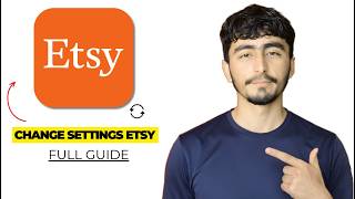 How To Change Settings on Etsy (2026)