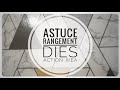 MON ASTUCE RANGEMENT DIES #scrapbooking #rangement #dies