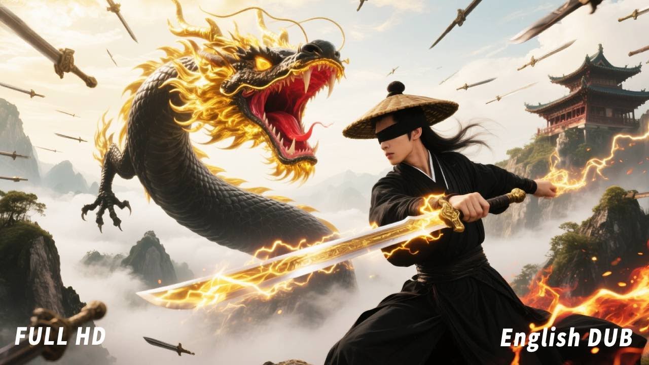 🔥Everyone mocked the blind boy—not knowing he’s the hidden Supreme Sword God!1 slash splits the sky!