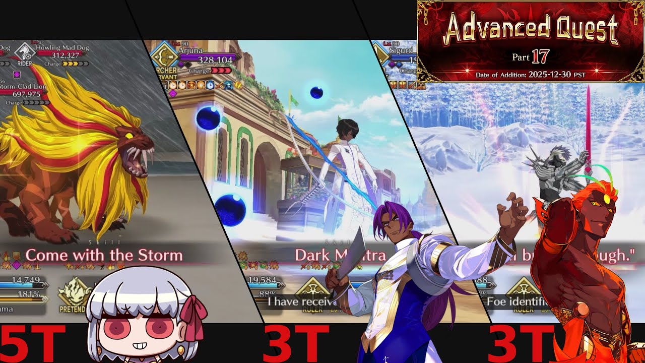 [FGO NA] Advanced Quest Part 17 - All Quests Clear
