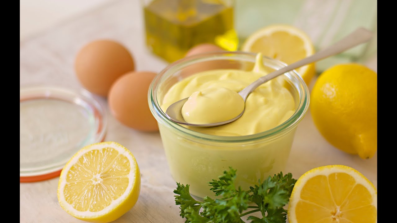 Μαγιονεζα συνταγη - Φτιάξε την κλασική μαγιονεζα -  πως να κανω μαγιονεζα,