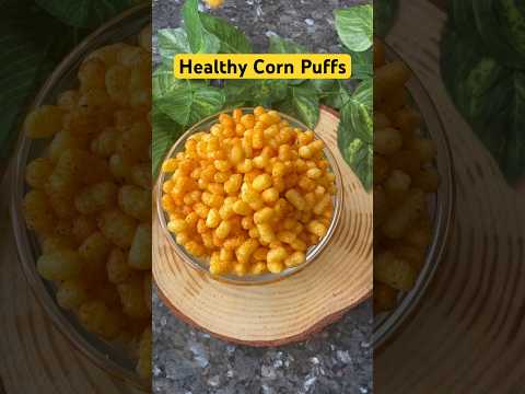 Guilt Free Snacking Crispy Corn Puffs Recipe Healthysnacks Healthyrecipes Shortsfeed Shorts