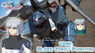 Yzak ZAKU Phantom (Blaze/gunner/Slash) Gameplay:Gundam Seed Battle Destiny Remastered