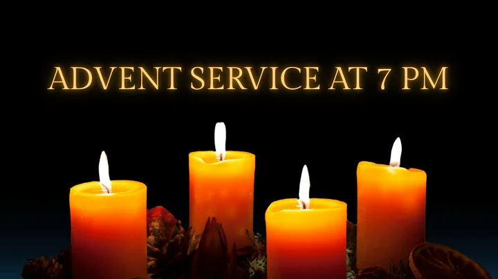 Midweek Advent Service at 7:00 PM