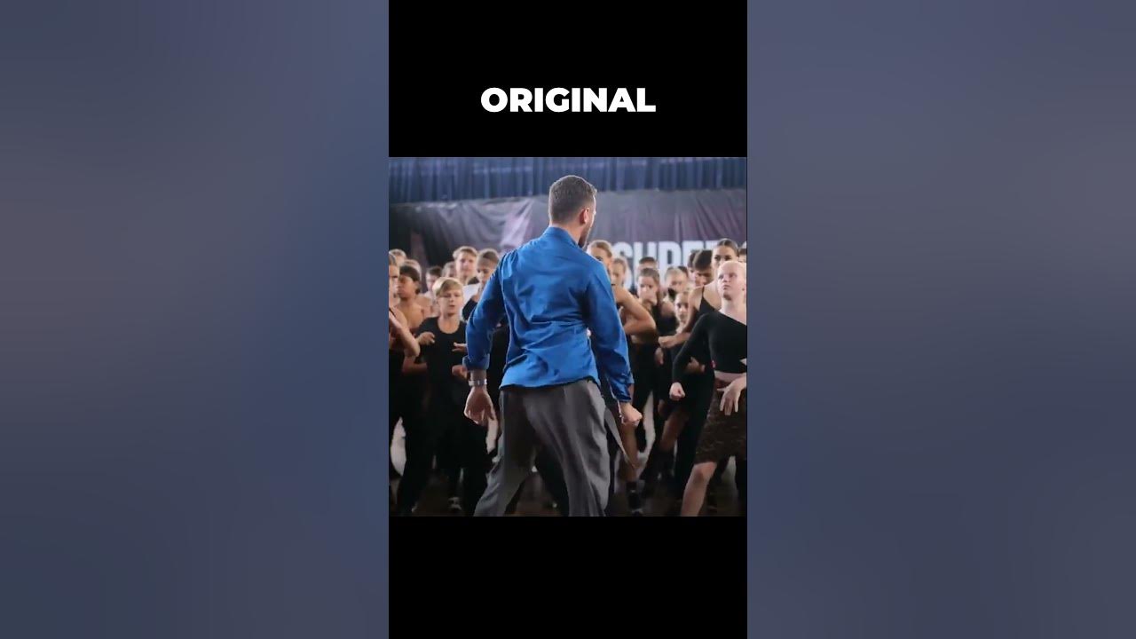 Blue shirt guy dancing Original vs meme