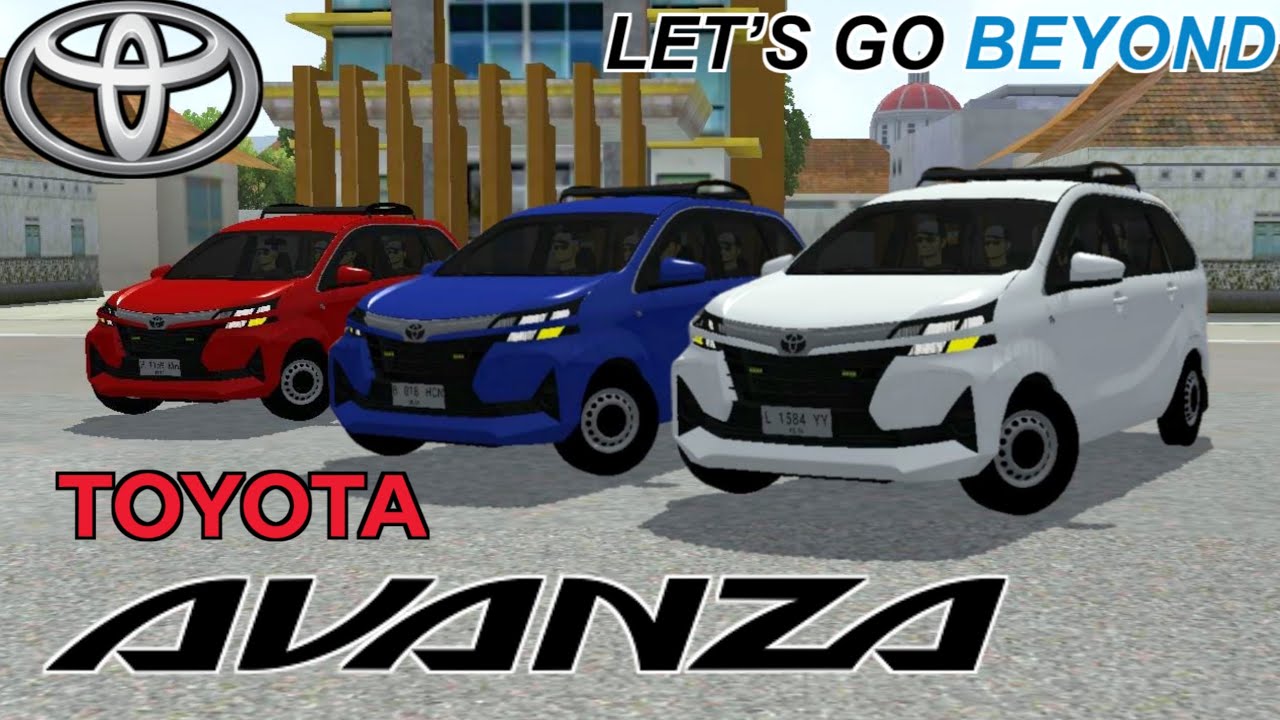 Mod Bussid Toyota Avanza 2019 E Travel - YouTube
