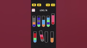 Water Sort Puzzle Level 78