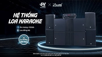 Hệ Thống Loa Karaoke Chuyên Nghiệp - Siêu Phẩm Tại Thị Trường Việt Nam | Dare Audio x PVSOUND