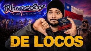 Me DEPORTARON de Chile, REGRESÉ, paseé como loco, vi a RHAPSODY con ORQUESTA y VOLVÍ a ARGENTINA