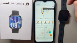 Does HUAWEI Watch Fit 4 have Fall Detection
