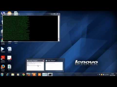 Matrix Falling Code Effect