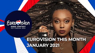 Eurovision This Month - January 2021