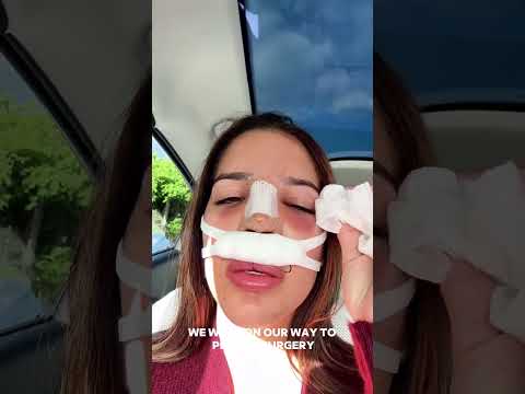 Video thumbnail: Rhinoplasty Recovery Journey ✨ | Splint Removal Day | Dr. Ghersi at Aeris — Aeris