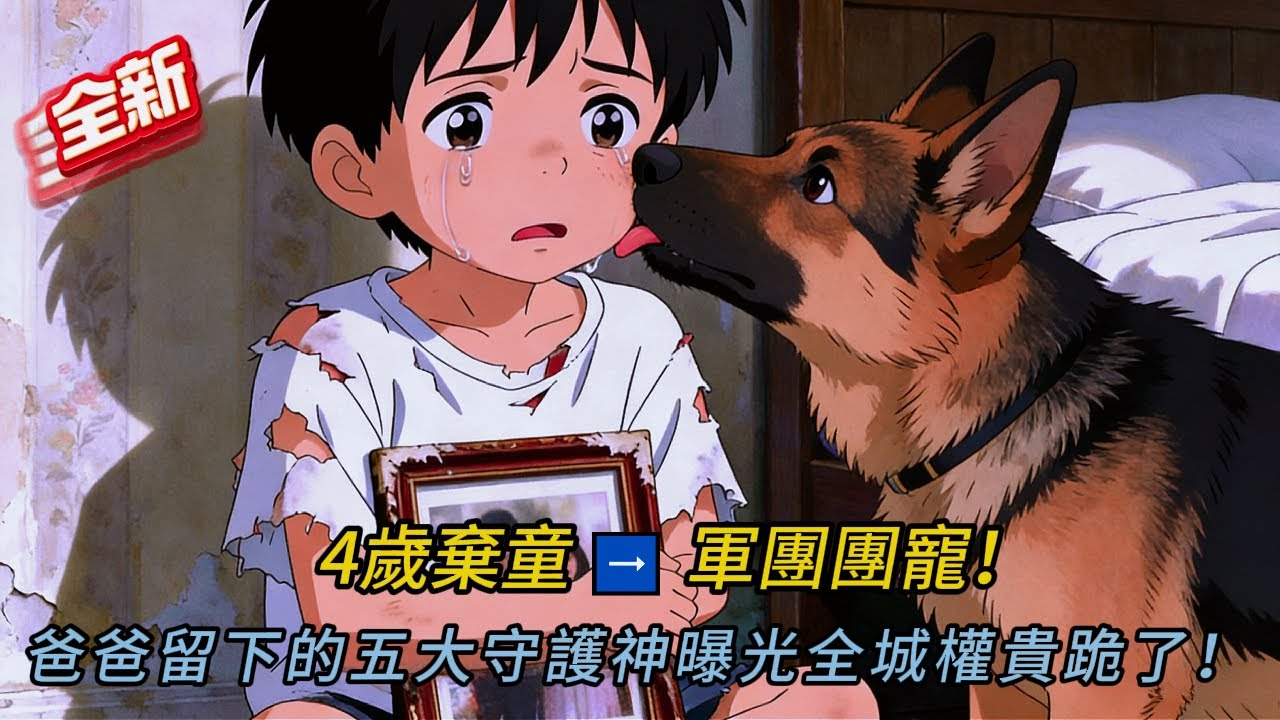 4歲男孩帶軍犬翻越百里雪山！結局驚天反轉全網淚崩😱 爸爸留下的遺物竟藏「五大守護神」🔥#comics  #動漫 #穿越 #love #novel #搞笑 #小說 #小说 #小说推荐 #情感