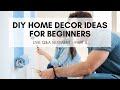 DIY Home Decor Ideas for Beginners