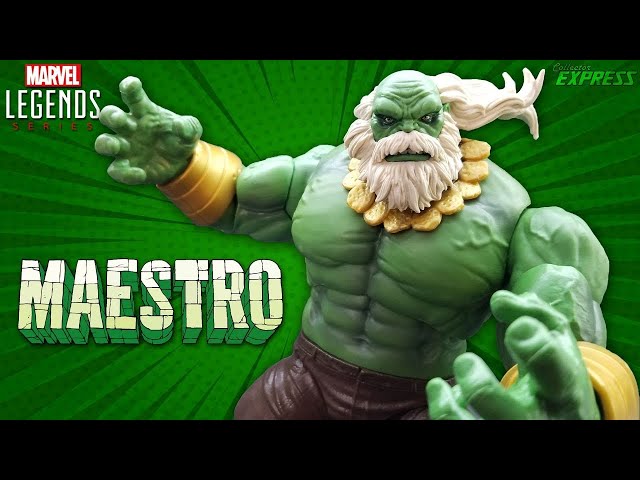 Marvel Legends Series Deluxe MAESTRO Hulk Action Figure Review