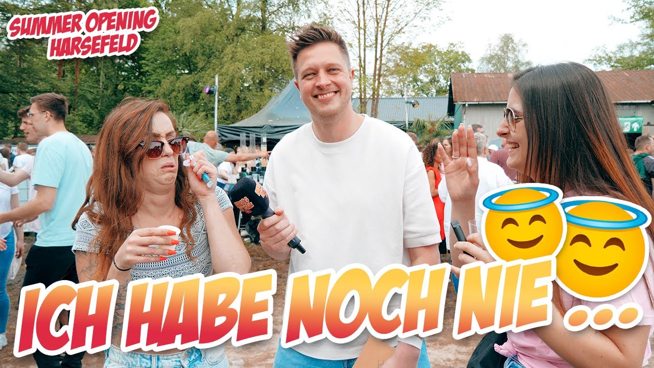 Ich habe noch nie ... 😇😇 Straßenumfrage Summer Opening Harsefeld