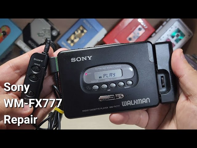 Sony WM-FX777 Repair Cassette Player Walkman - YouTube