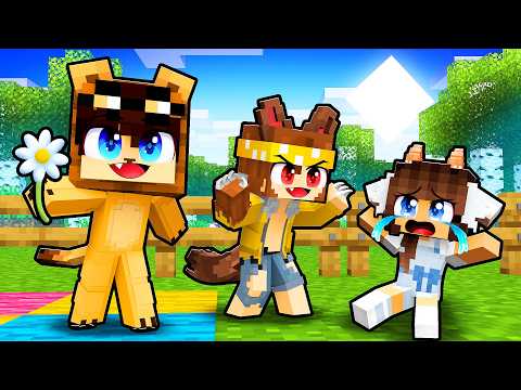 MY FIRST DAY AT THE ANIMAL BABY DAYCARE IN MINECRAFT