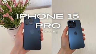 unboxing new iPHONE 15 PRO