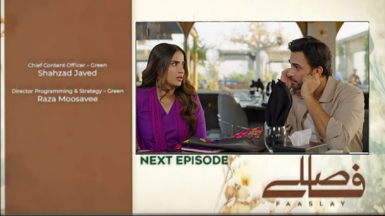 Faaslay Episode 37 | Faaslay Latest Episode 37 Teaser | Faaslay Next 37 Promo | Biwi Say Maffi Scene